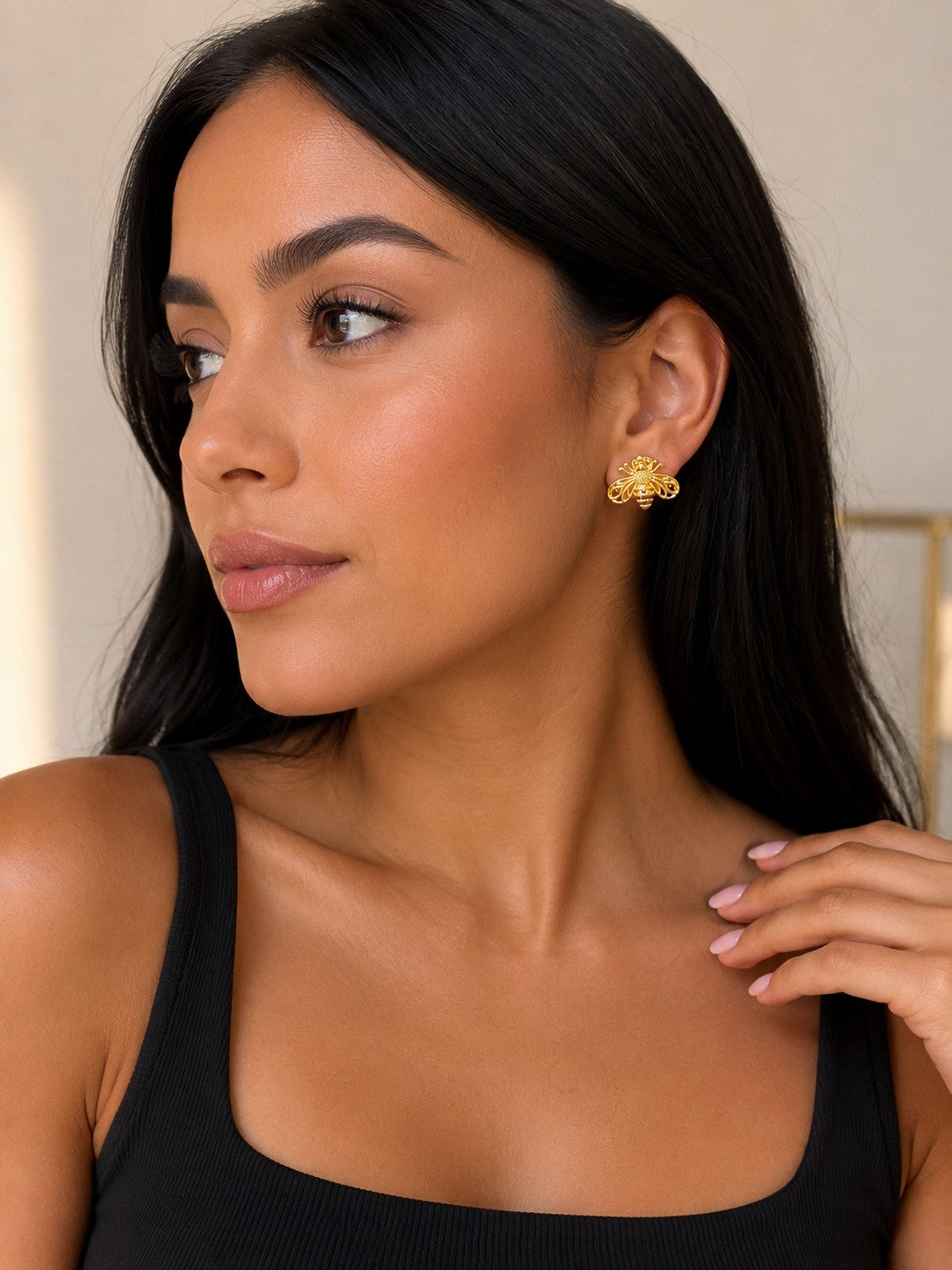 Bee earrings